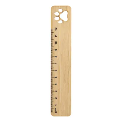 Righello In Bambù, Zampa Cm.12 Rooler