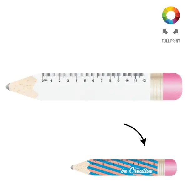 Righello 12cm, matita SHARPY 12 - Immagine 1