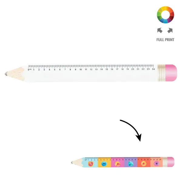 Righello 24cm, matita SHARPY 24 - Immagine 1