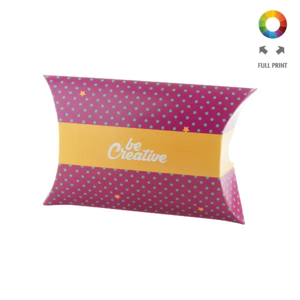 Scatola bomboniera CreaBox Pillow M personalizzabile fullcolor - Immagine 1