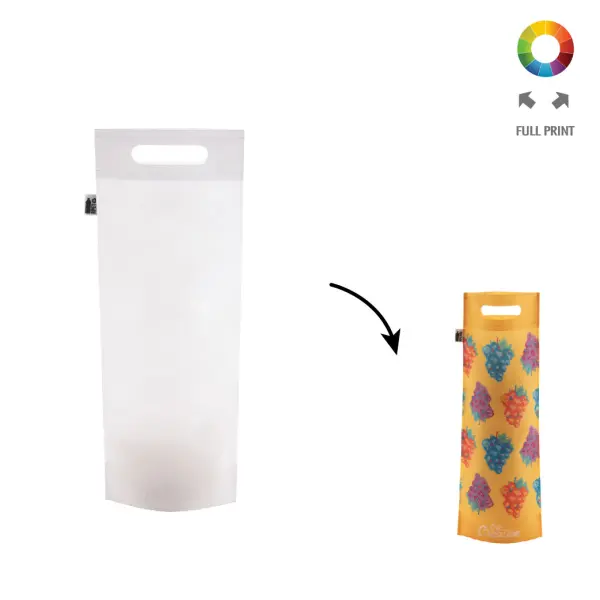Sacchetto vino personalizzabile SUBOSHOP WINE RPET - Immagine 1