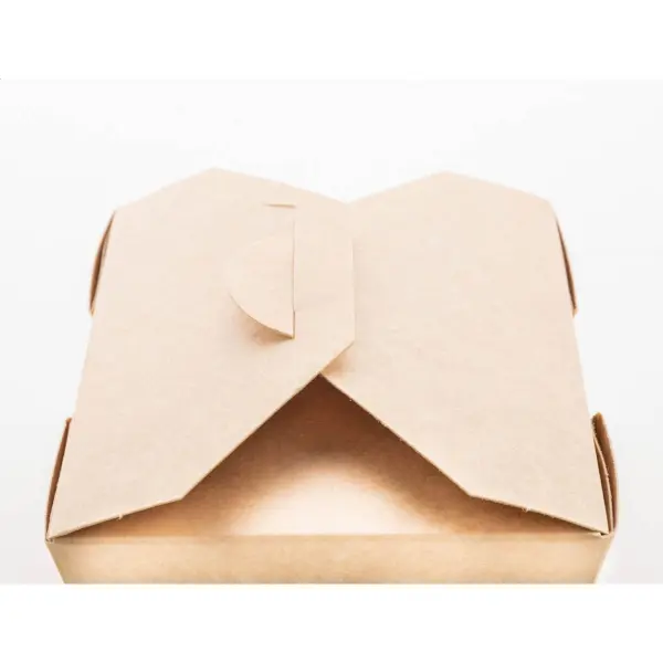 Scatola per takeaway DELIBOX 750 750ml in cartoncino kraft con PE - Immagine 3
