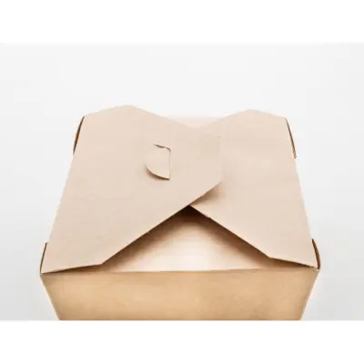 Scatola per takeaway DELIBOX 1300 1300ml in cartoncino kraft - Immagine 3