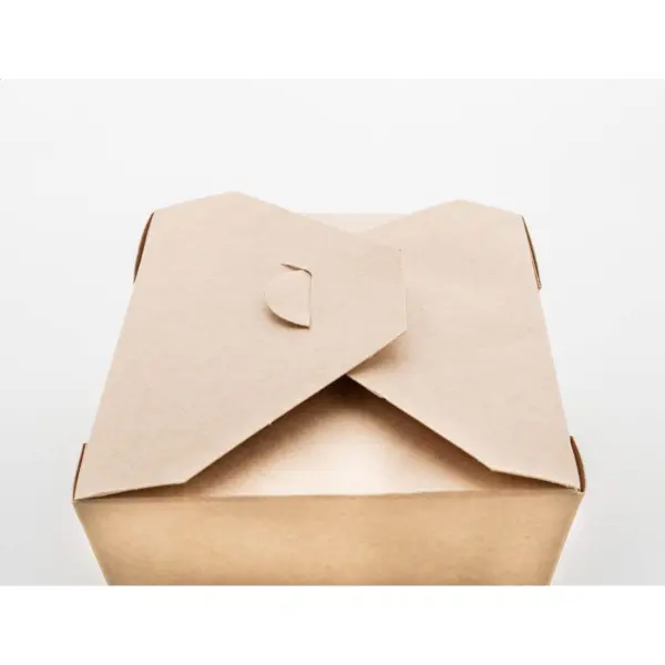 Scatola per takeaway DELIBOX 1300 1300ml in cartoncino kraft - Immagine 3