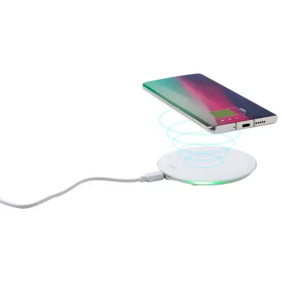 Caricabatterie wireless Bellron 10W con stampa - Immagine 2