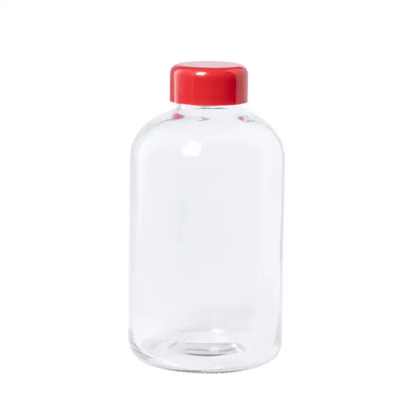 Borraccia in vetro TESSO promozionale 600 ml con tappo softshell - Immagine 2