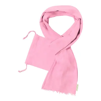 Sciarpa in cotone organico SPEER con stampa logo - Immagine 2