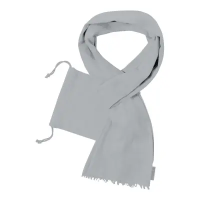 Sciarpa in cotone organico SPEER con stampa logo - Immagine 3