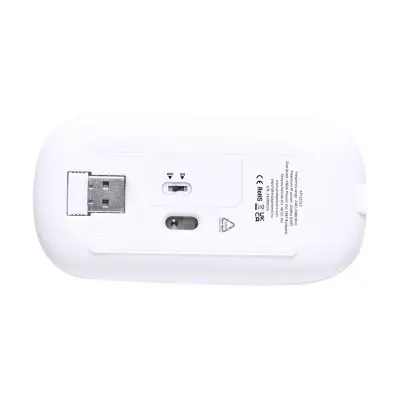 Mouse ottico in ABS riciclato RABICK - Immagine 5