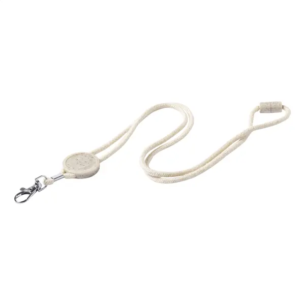 Lanyard STRICO in cotone con moschettone e fibbia di sicurezza - Immagine 1
