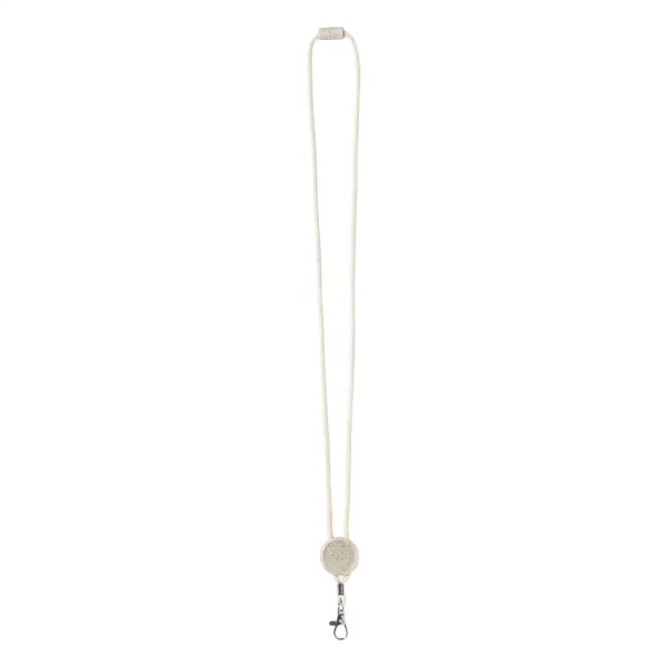 Lanyard STRICO in cotone con moschettone e fibbia di sicurezza - Immagine 2