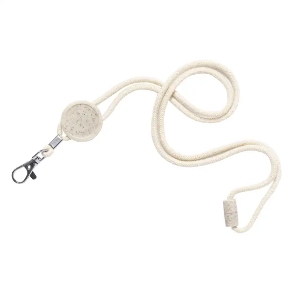 Lanyard STRICO in cotone con moschettone e fibbia di sicurezza - Immagine 3