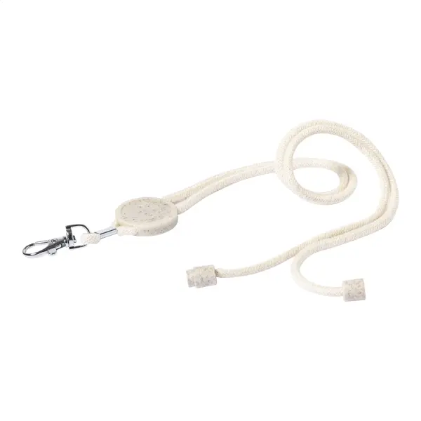 Lanyard STRICO in cotone con moschettone e fibbia di sicurezza - Immagine 4