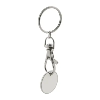 Portachiavi con gettone EUROCOIN