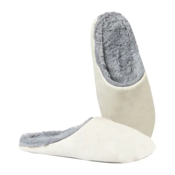 Pantofole unisex GIMMER in cotone, logo promozionale - Immagine 2