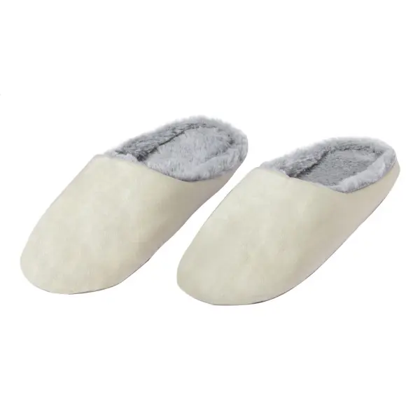 Pantofole unisex GIMMER in cotone, logo promozionale - Immagine 3