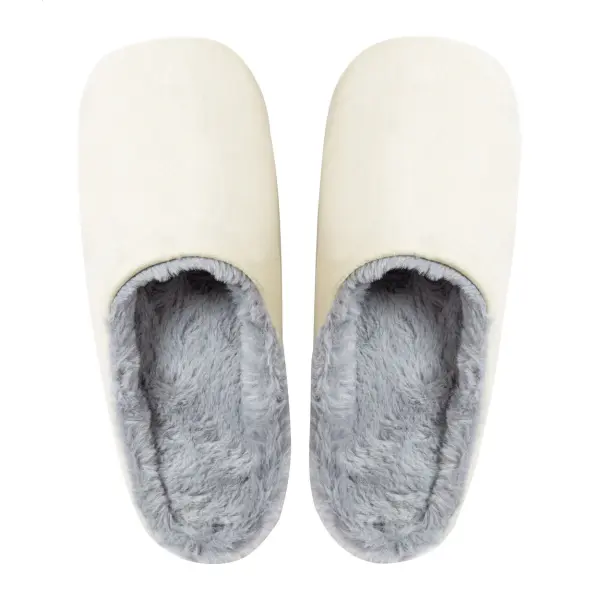 Pantofole unisex GIMMER in cotone, logo promozionale - Immagine 4