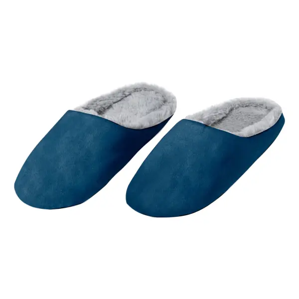 Pantofole unisex GIMMER in cotone, logo promozionale - Immagine 8