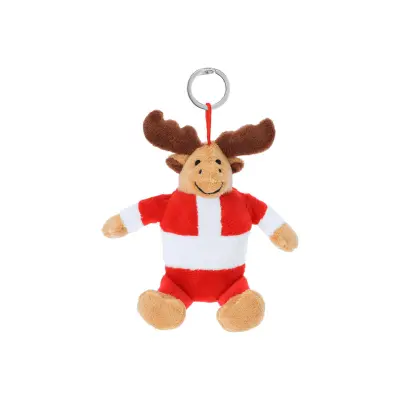 Portachiavi natalizio di peluche VELIN 5 cm con stampa del tuo logo - Immagine 4