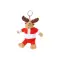 Portachiavi natalizio di peluche VELIN 5 cm con stampa del tuo logo - Anteprima 6