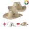Cappello Duneo in paglia da cowboy con nastro personalizzato - Anteprima 1