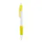 Penna a sfera GARROW in plastica con grip colorati e clip - Anteprima 2