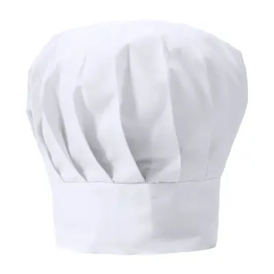 Cappello da cuoco CROCKER in poliestere e cotone con stampa
