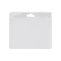 Porta badge VIMMOL in plastica trasparente con stampa