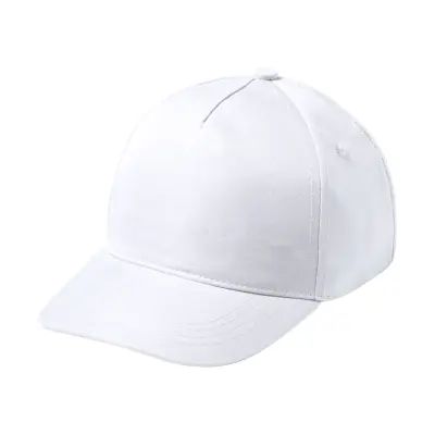 Cappellino baseball bimbo MINCAP in poliestere microfibra 120 g/m² - Immagine 2