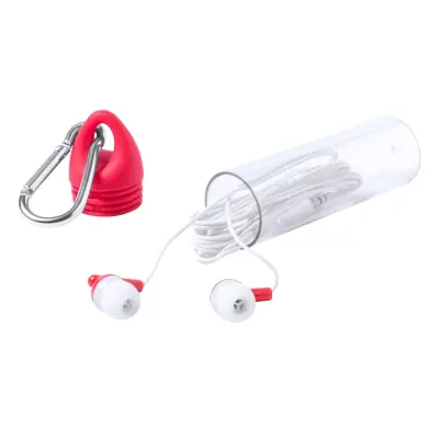 Auricolari KELTY con jack 3,5 mm, custodia con moschettone - Immagine 2