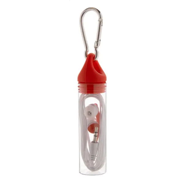Auricolari KELTY con jack 3,5 mm, custodia con moschettone - Immagine 4