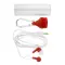 Auricolari KELTY con jack 3,5 mm, custodia con moschettone - Anteprima 5