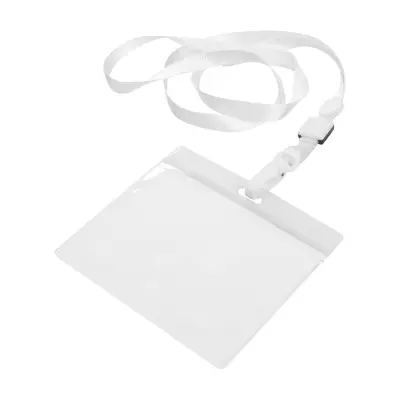Lanyard porta badge BALLEK in poliestere promozionale con moschettone - Immagine 2