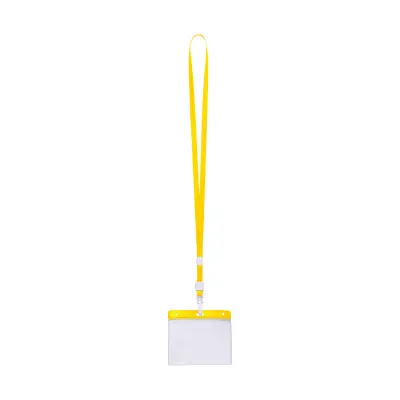 Lanyard porta badge BALLEK in poliestere promozionale con moschettone - Immagine 5