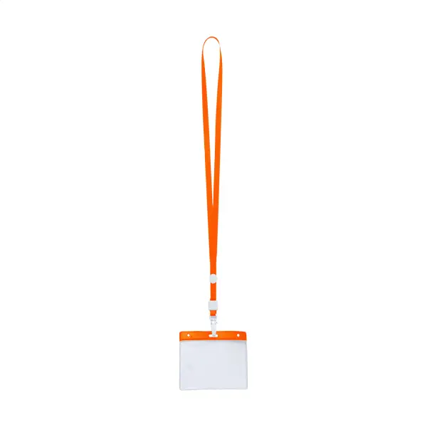 Lanyard porta badge BALLEK in poliestere promozionale con moschettone - Immagine 14