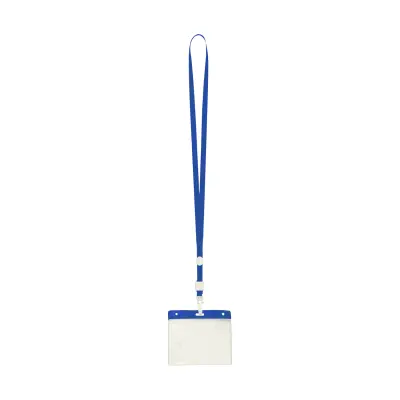 Lanyard porta badge BALLEK in poliestere promozionale con moschettone - Immagine 9