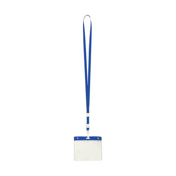 Lanyard porta badge BALLEK in poliestere promozionale con moschettone - Immagine 9