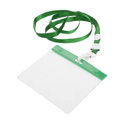 Lanyard porta badge BALLEK in poliestere promozionale con moschettone - Immagine 10