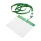 Lanyard porta badge BALLEK in poliestere promozionale con moschettone - Anteprima 10