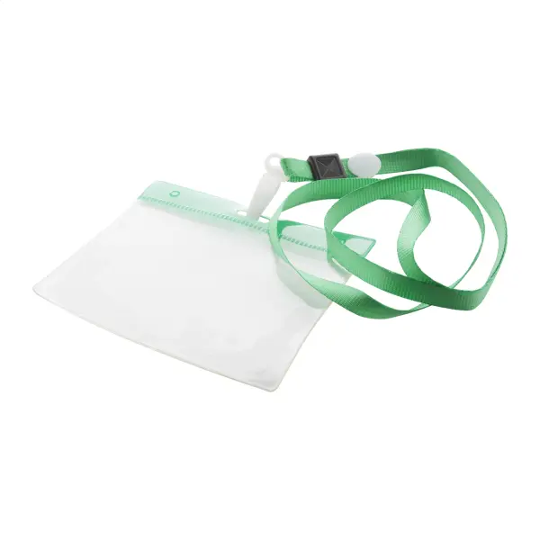 Lanyard porta badge BALLEK in poliestere promozionale con moschettone - Immagine 11