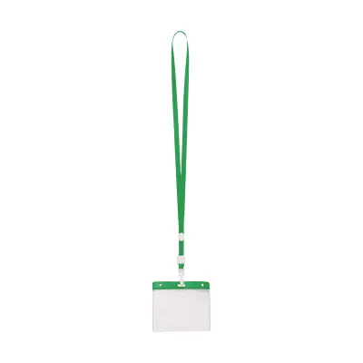 Lanyard porta badge BALLEK in poliestere promozionale con moschettone - Immagine 12