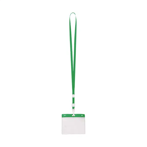 Lanyard porta badge BALLEK in poliestere promozionale con moschettone - Immagine 12