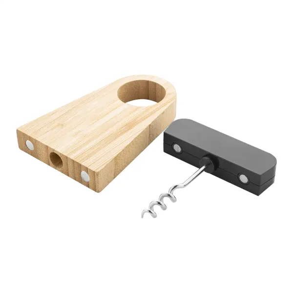 Portabottiglie con cavatappi KYOHO - Immagine 2