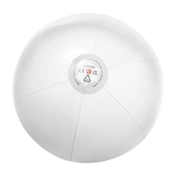 Pallone da spiaggia in plastica riciclata PATONG - Immagine 3
