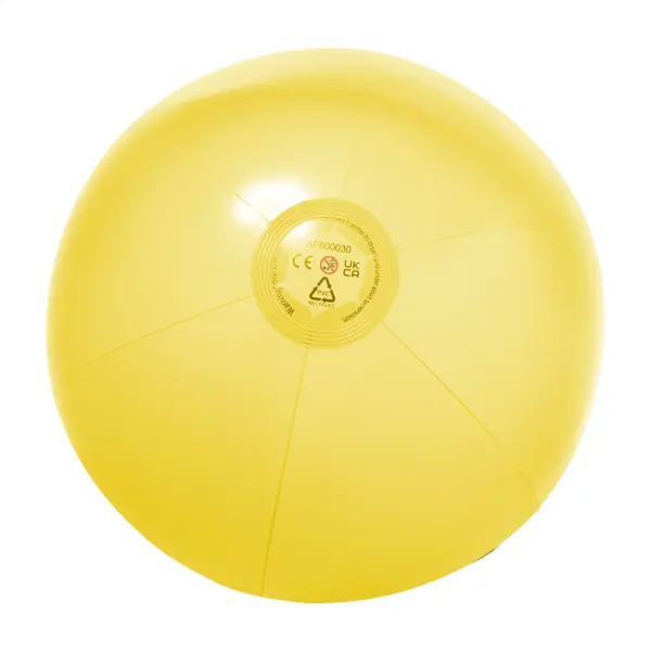 Pallone da spiaggia in plastica riciclata PATONG - Immagine 5