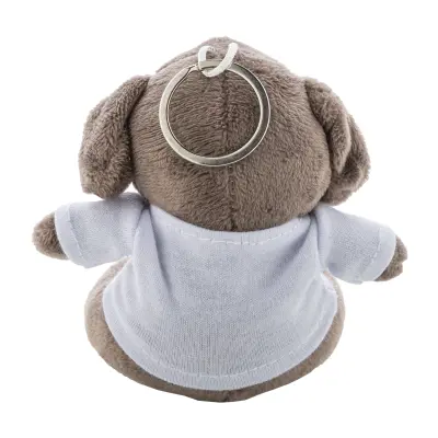 Portachiavi con cane in peluche DOGFOB