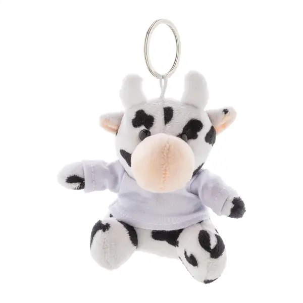Portachiavi con mucca in peluche COWFOB - Immagine 1