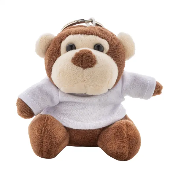 Portachiavi con scimmia in peluche APEFOB - Immagine 4