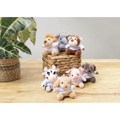 Portachiavi con leone in peluche LIOFOB - Immagine 6