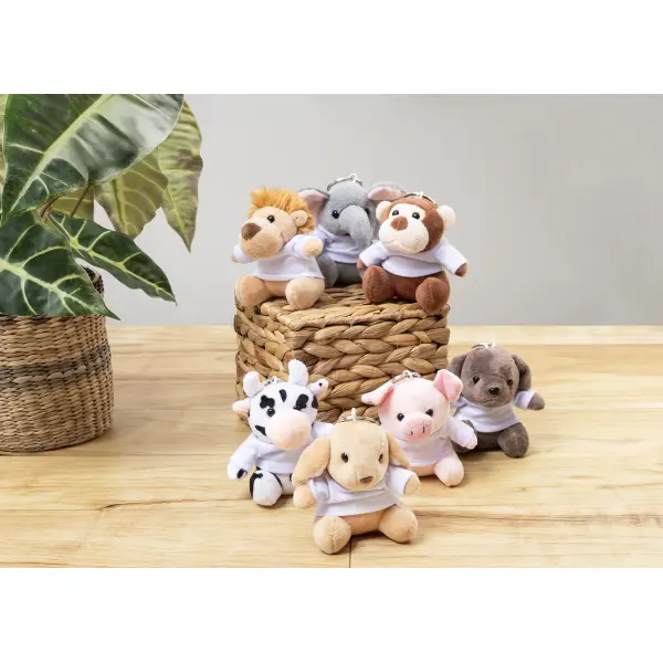 Portachiavi con leone in peluche LIOFOB - Immagine 6